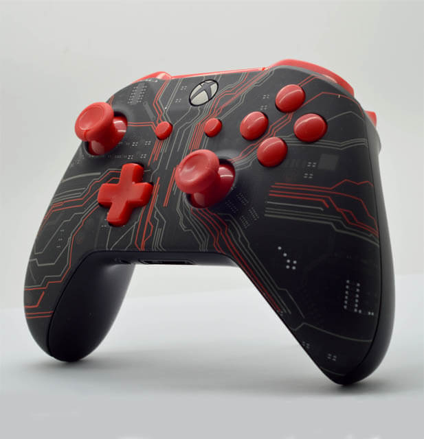 Custom red xbox on sale one controller